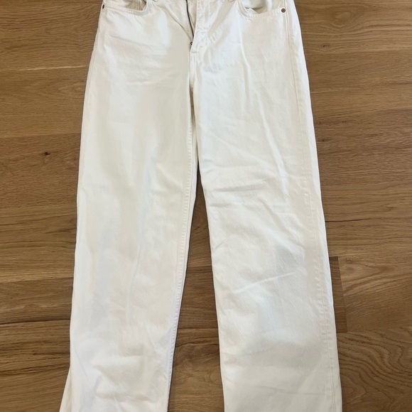Aritzia white low rise jeans - Picture 1 of 2